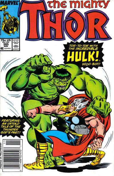 Thor #385 Newsstand Edition