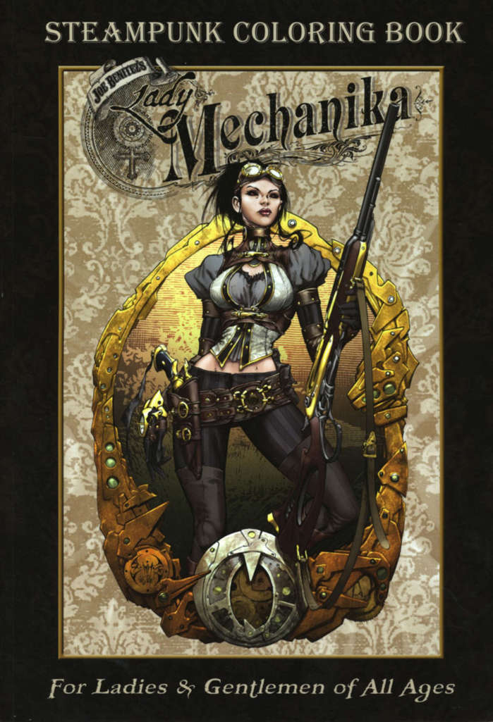 Lady Mechanika Steampunk Coloring Book
