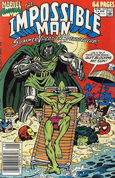Impossible Man Summer Vacation Spectacular #1 Newsstand Edition