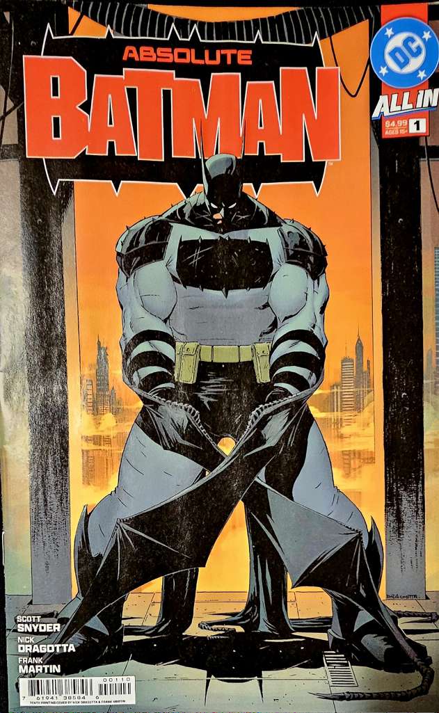 Absolute Batman #1 Variation A - 10th printing