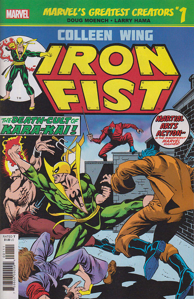 Marvel’s Greatest Creators: Iron Fist—Colleen Wing #1