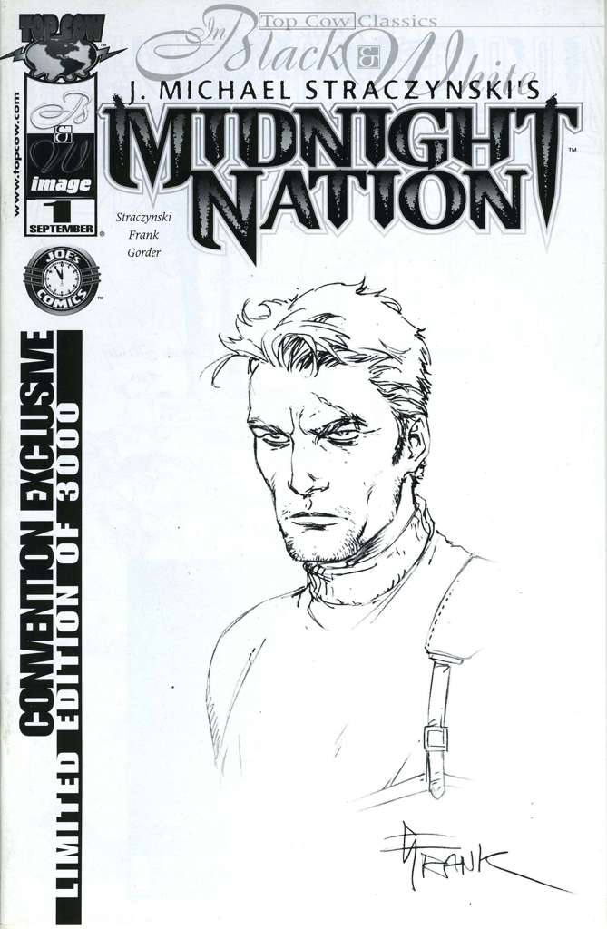 Top Cow Classics in Black and White: Midnight Nation #1 Variation A