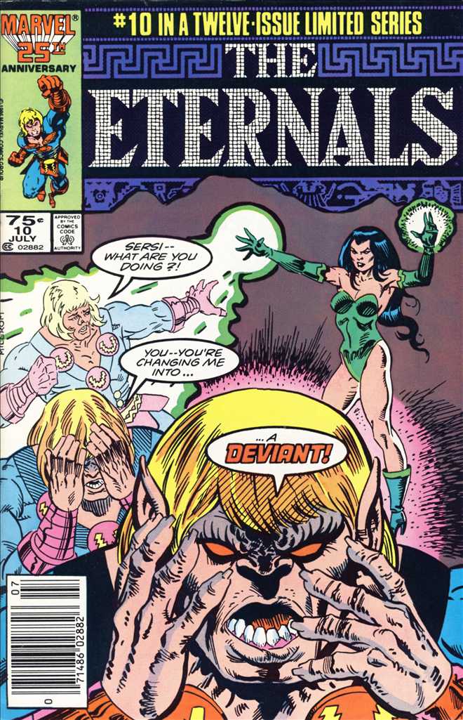 The Eternals (Ltd. Series) #10 Newsstand Edition