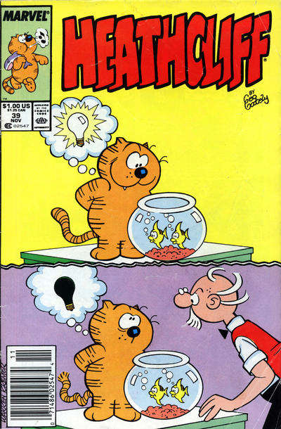 Heathcliff #39 Newsstand Edition