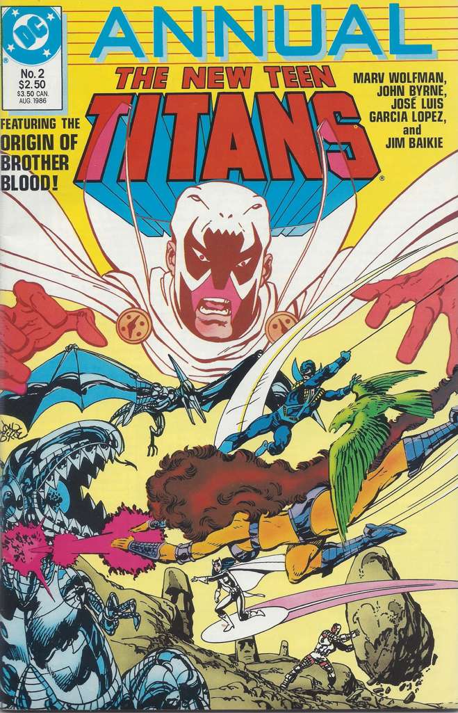 The New Teen Titans (2nd Series) Annual #2