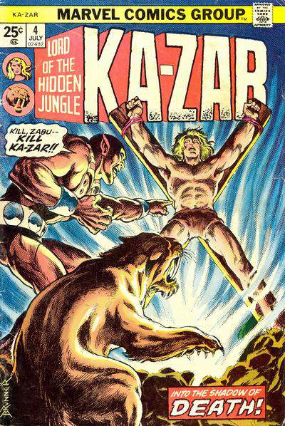 Ka-Zar (2nd Series) #4