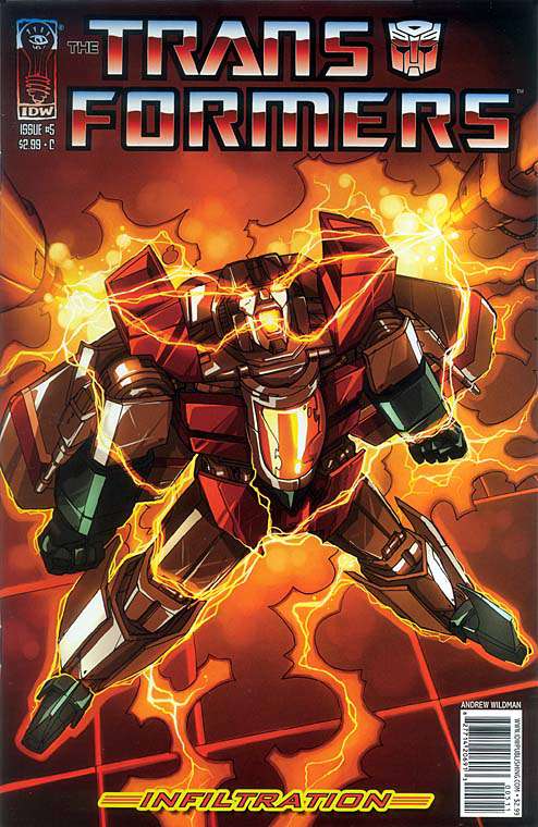 The Transformers: Infiltration #5 Variation C