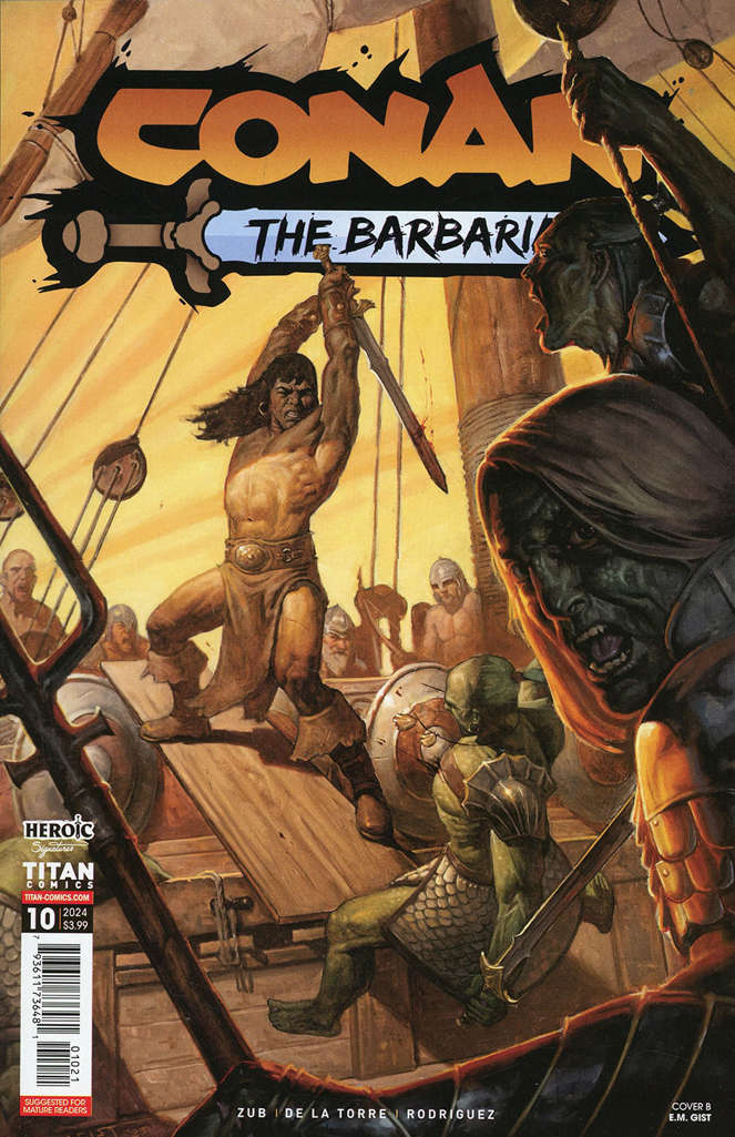 Conan: The Barbarian (Titan) #10 Variation B