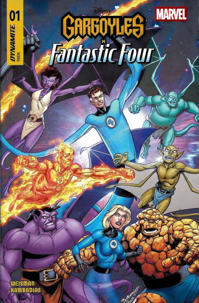 Gargoyles X Fantastic Four #1 Variation D