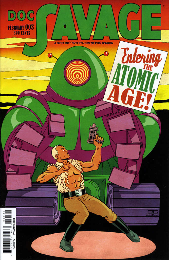 Doc Savage (Dynamite, Vol. 1) #3 Variation A