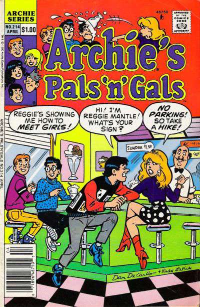 Archie’s Pals ’n Gals #214 Newsstand Edition