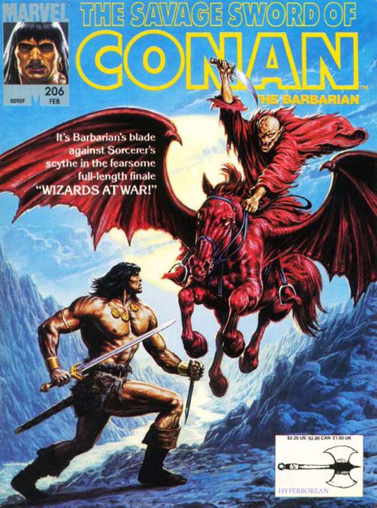 Savage Sword of Conan #206