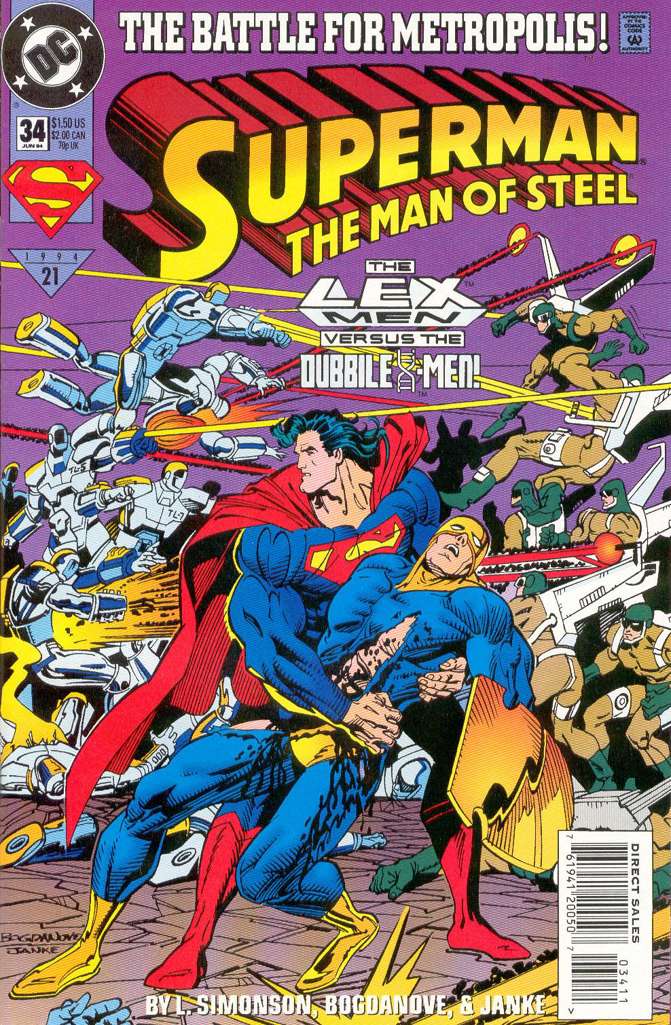 Superman: The Man of Steel #34