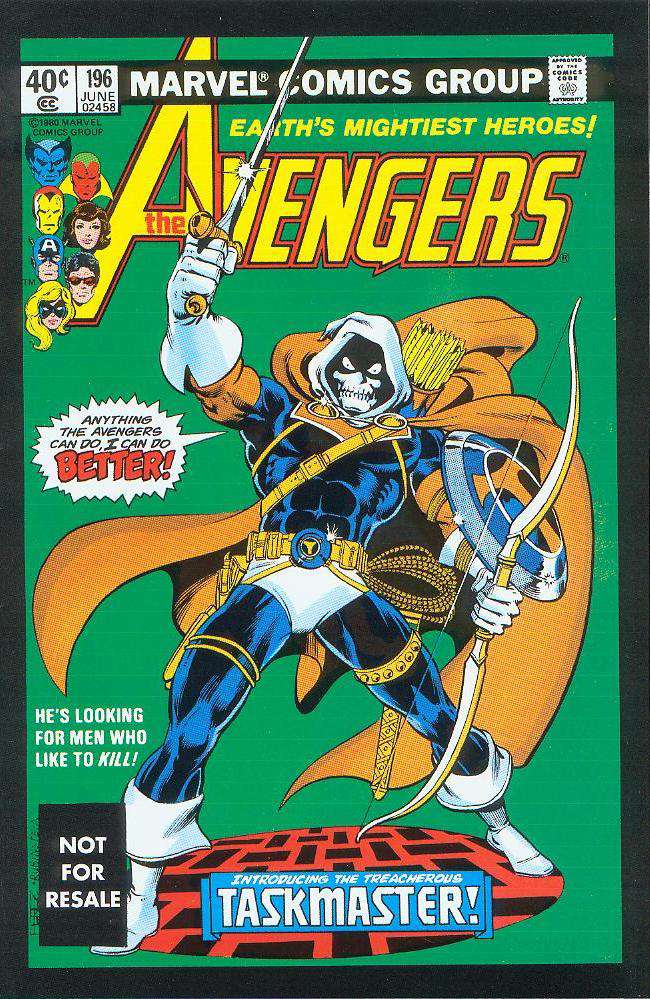 The Avengers #196  - 2nd printing
