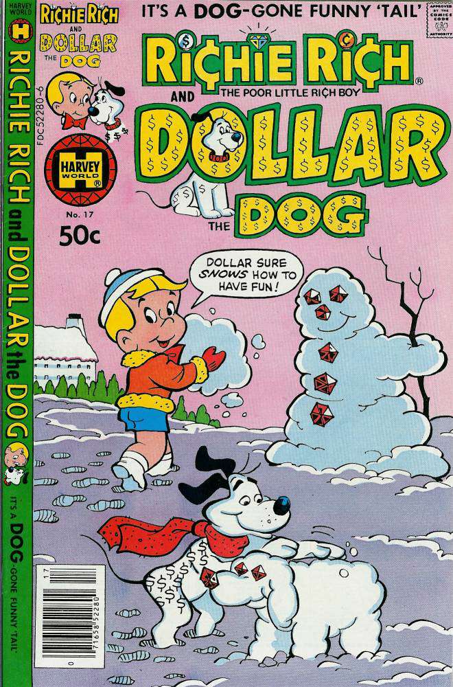 Richie Rich & Dollar, the Dog #17