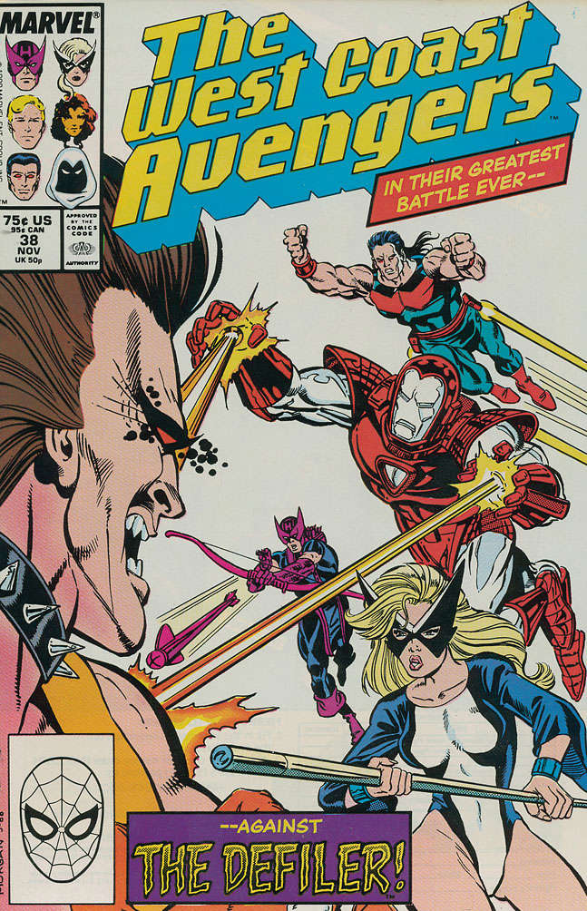 West Coast Avengers #38