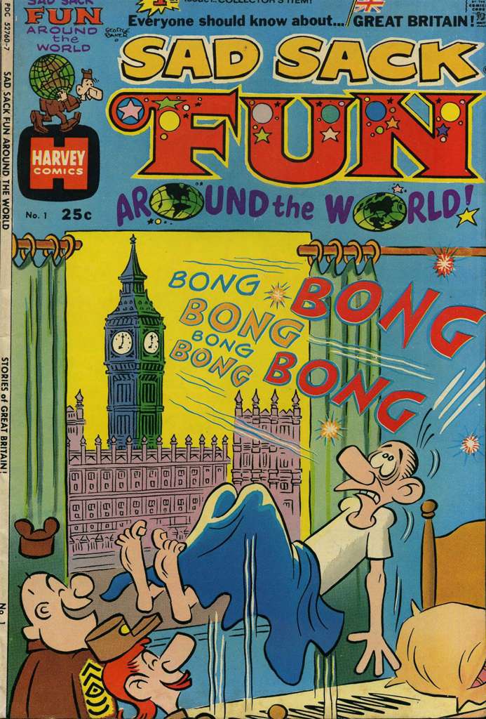 Sad Sack Fun Around the World
