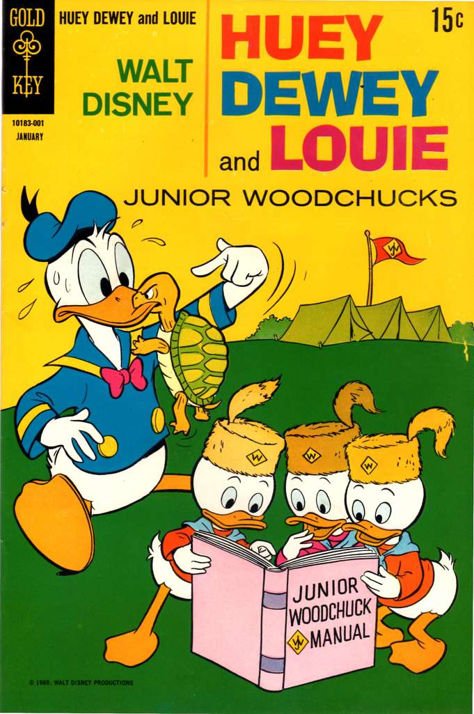 Huey, Dewey, and Louie Junior Woodchucks #4