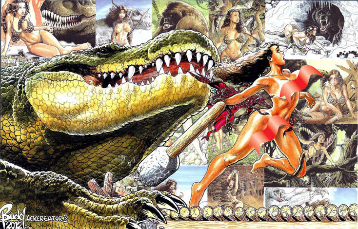 Cavewoman Cover Gallery #5 Variation A
