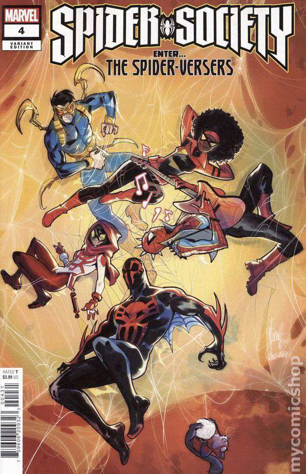 Spider-Society #4 Variation B