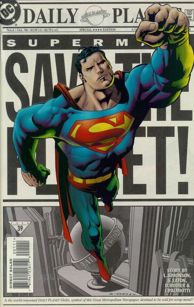 Superman: Save the Planet #1 Special Cover