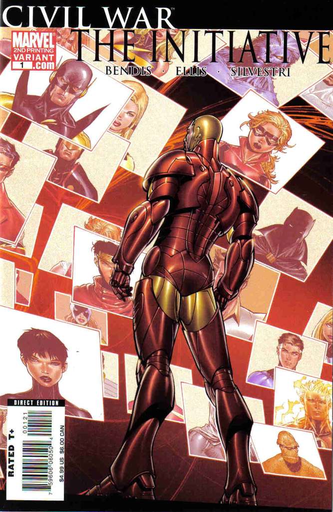 Civil War: The Initiative #1  - 2nd printing