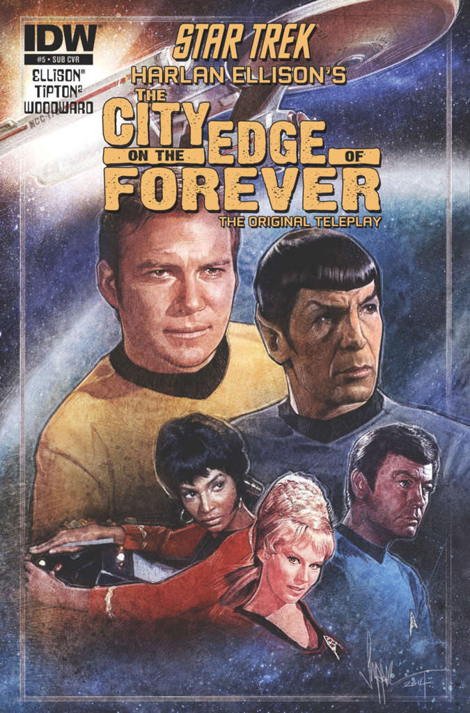 Star Trek: Harlan Ellison’s Original the City on the Edge of Forever Teleplay #5 Variation A