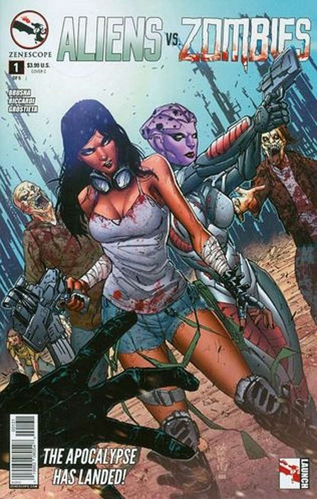 Aliens Vs. Zombies #1 Variation C