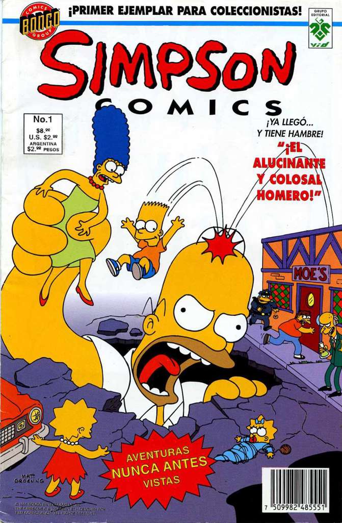 Simpson Comics (Grupo Editorial Vid)