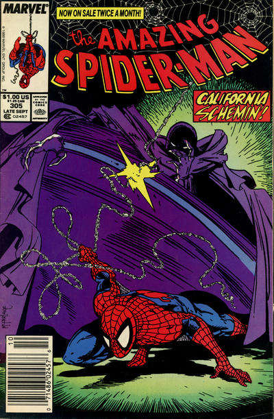 The Amazing Spider-Man #305 Newsstand Edition