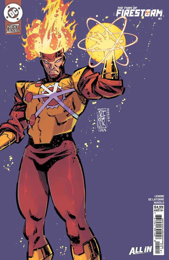 The Fury of Firestorm (2nd Series) #1 Variation D