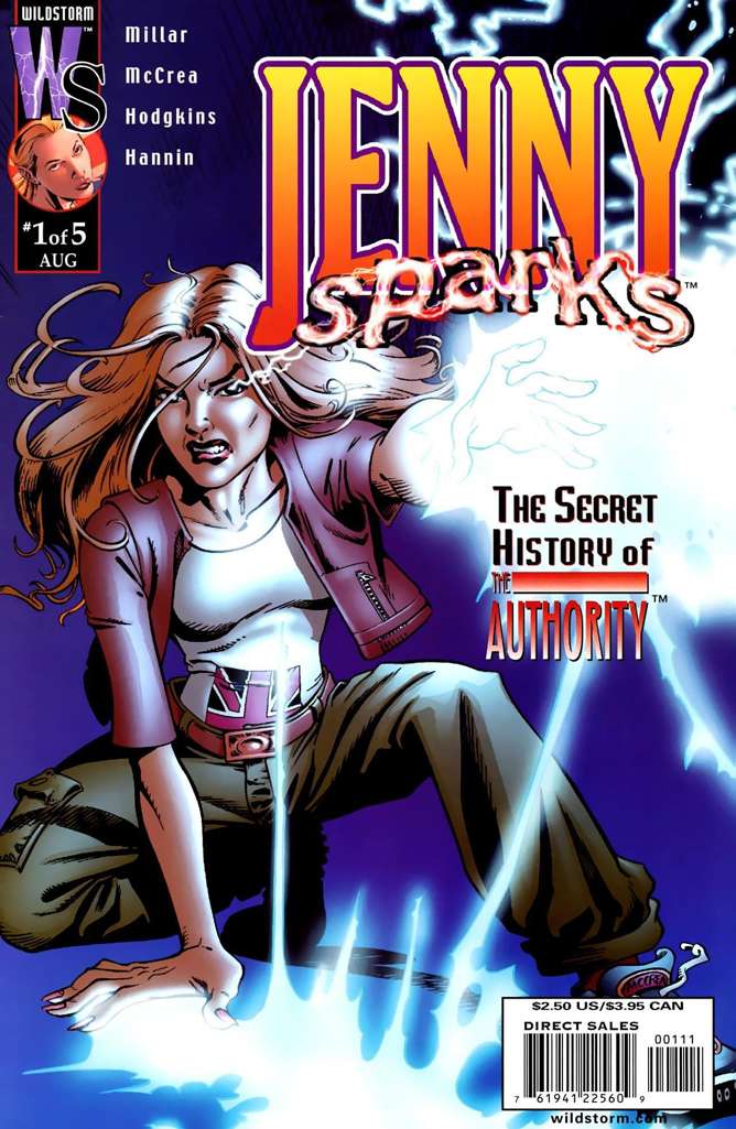 Jenny Sparks: The Secret History of the Authority #1 Variation A