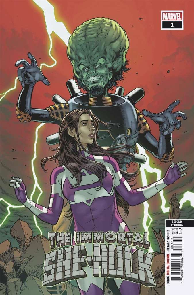Immortal She-Hulk #1  - 2nd printing