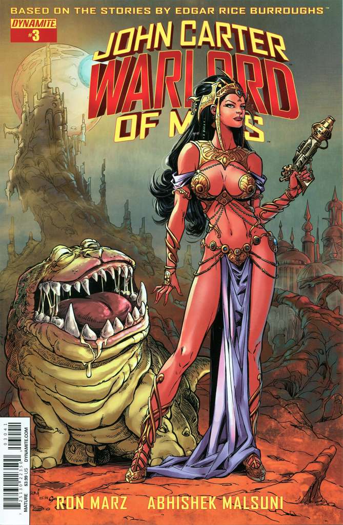 John Carter, Warlord of Mars (2nd Series) #3 Variation D
