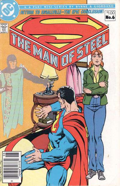 The Man of Steel (Mini-Series) #6 Newsstand Edition