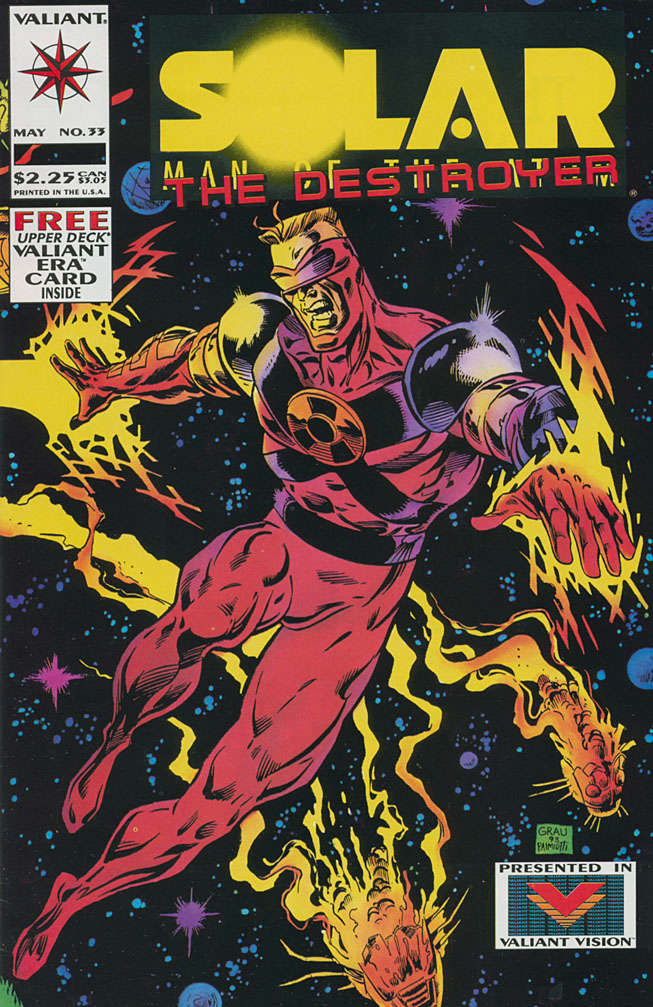 Solar, Man of the Atom #33