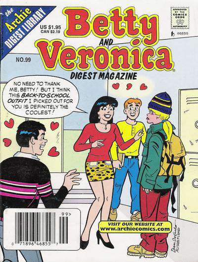 Betty and Veronica Digest Magazine #99