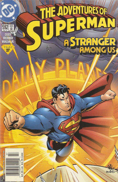 Adventures of Superman #592 Newsstand Edition
