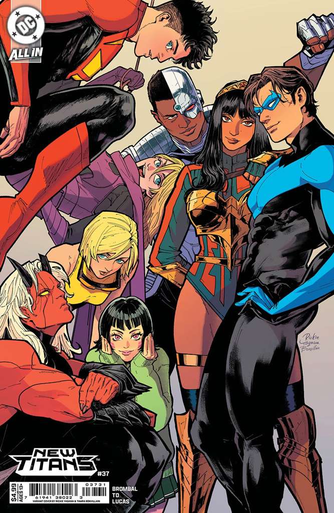 New Titans (2nd Series) #37 Variation C