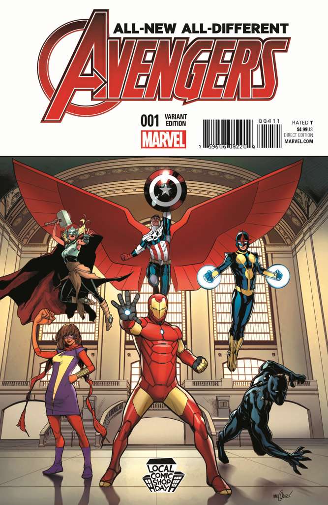 All-New, All-Different Avengers #1 Variation I