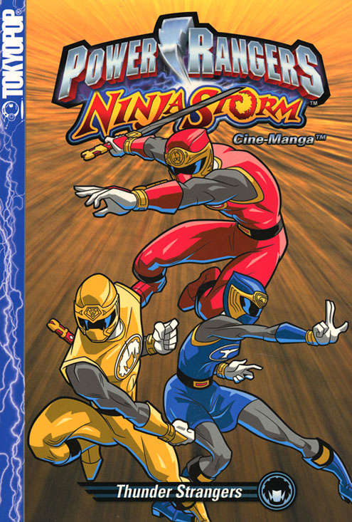 Power Rangers Ninja Storm: Thunder Strangers Cine-Manga