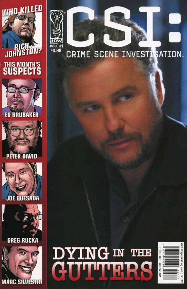 CSI: Dying in the Gutters #1
