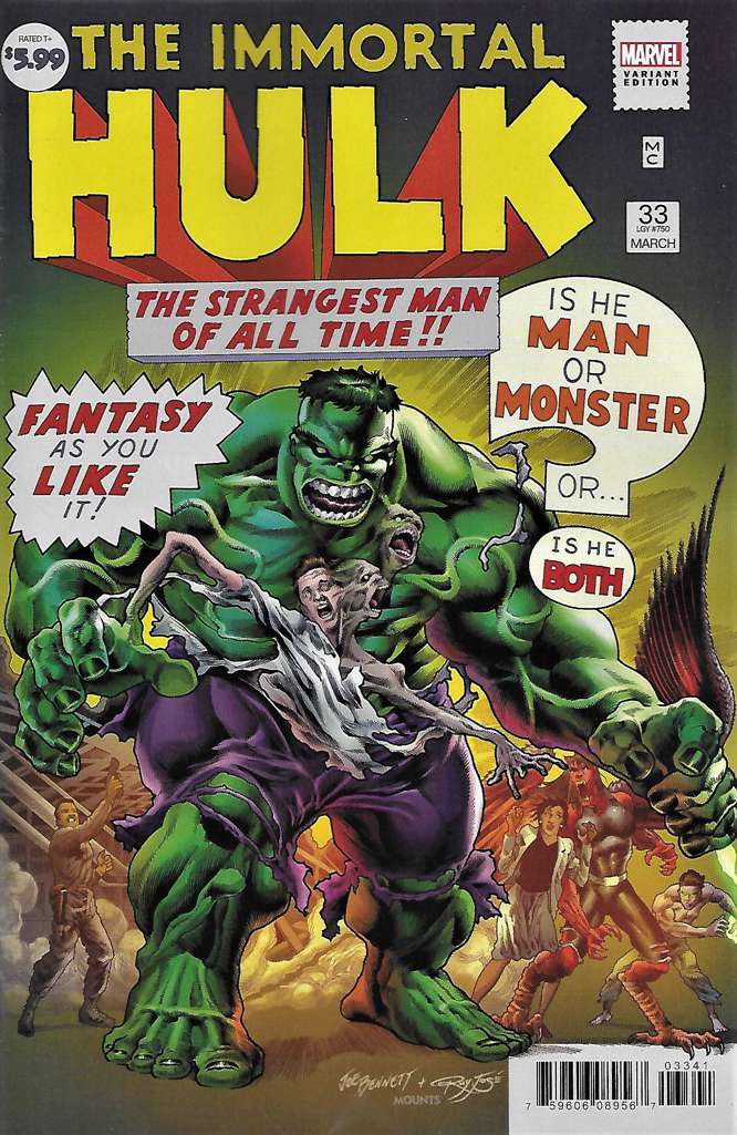 Immortal Hulk #33 Variation C