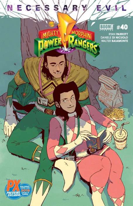 Mighty Morphin Power Rangers (5th Series) #40 Variation C