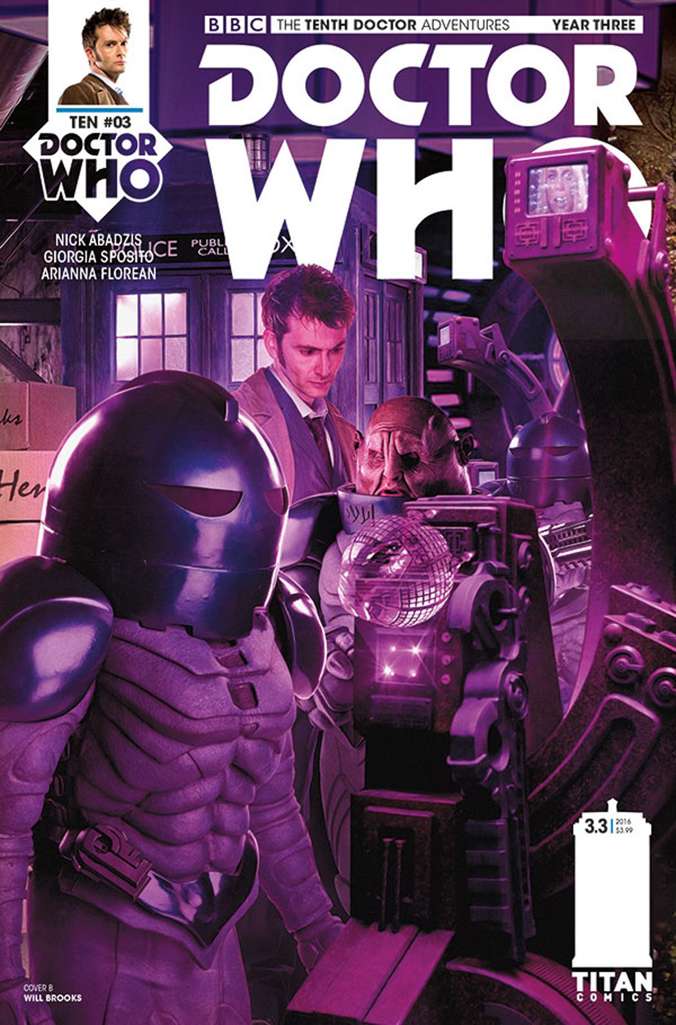 Doctor Who: The Tenth Doctor Year Three #3 Variation B