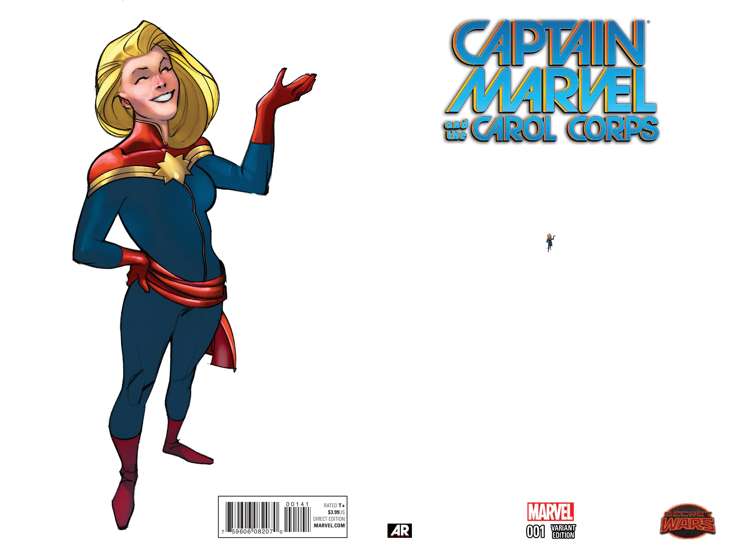 Captain Marvel & the Carol Corps #1 Variation C