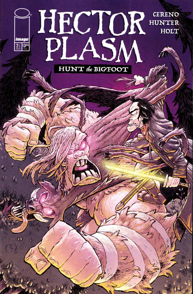Hector Plasm Hunt the Bigfoot #2 Variation A