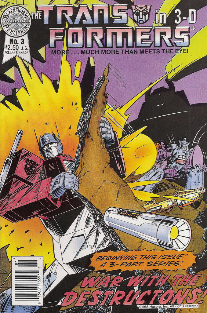 The Transformers in 3-D #3