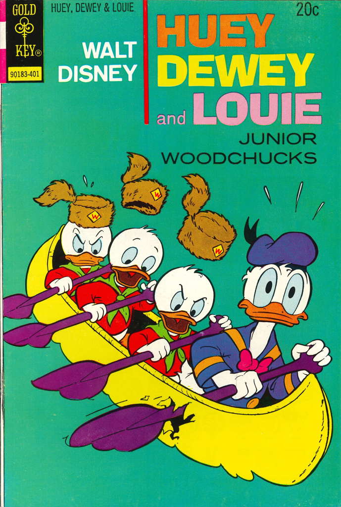 Huey, Dewey, and Louie Junior Woodchucks #24