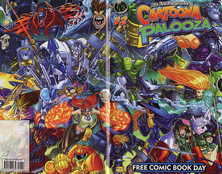 Cartoonapalooza (Ape Entertainment’s…) Free Comic Book Day #2009